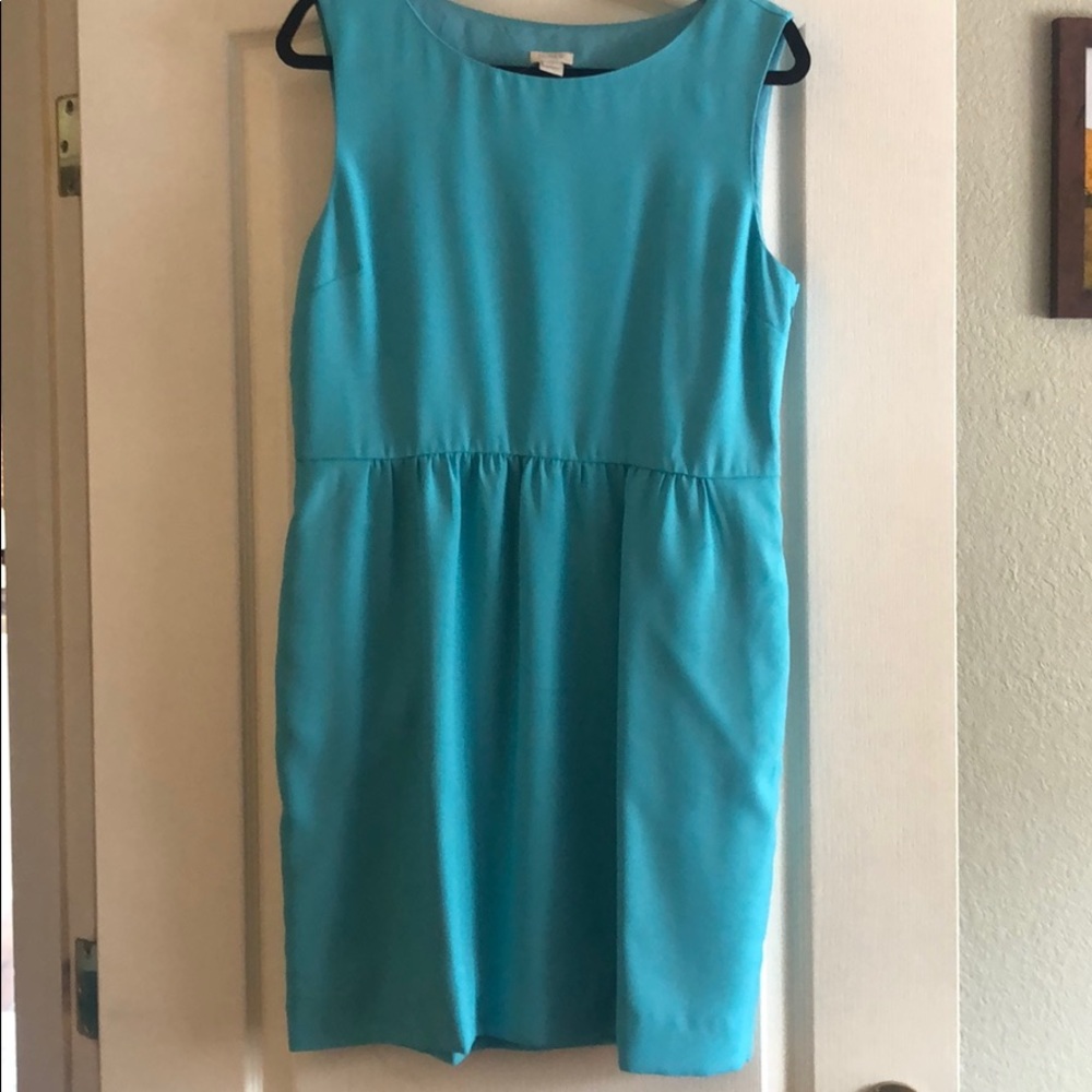 Size 14 JCrew factory dress. Gorgeous color!